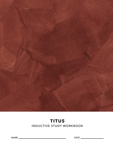 Titus Inductive Study Workbook