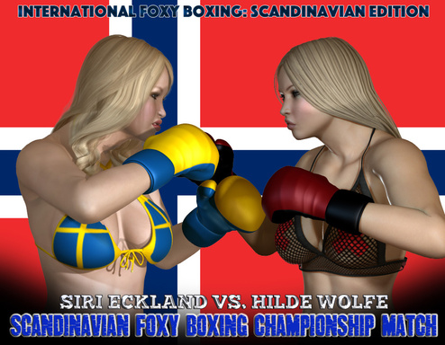 International Foxy Boxing: Siri Eckland vs. Hilde Wolfe