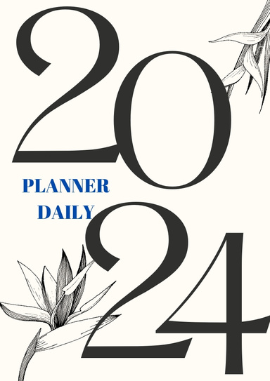 "Notepad Daily Planner 2024: Elevate Your Business and Master Your Social Media Strategy"