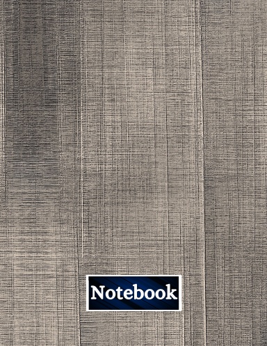 Notebook with 100 sheets of horizontal lines designed with the CORNELL methodology to take notes of size 8.5 x 11 inches, contains a calendar for the year 2023 and a single page for the user's personal information.