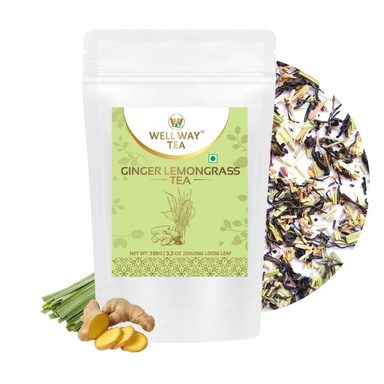 Buy Online Ginger Lemongrass Oolong Tea - Well Way Tea