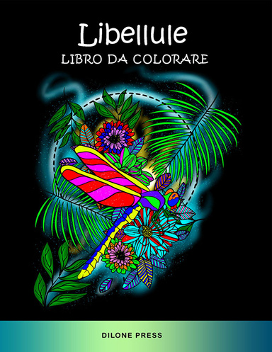 Libellule Libro da Colorare