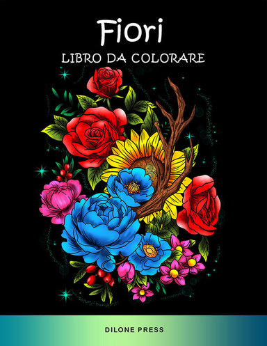 Fiori Libro da Colorare