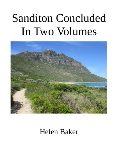 Sanditon Concluded In Two Volumes