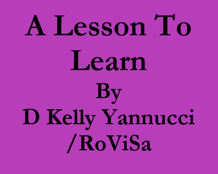 A Lesson to Learn
