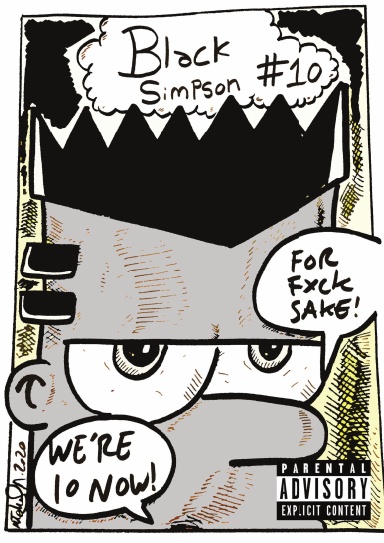 Black Simpson issue 10