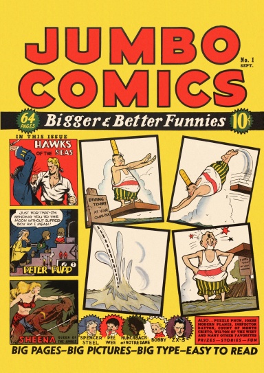 Jumbo Comics #1, September 1938