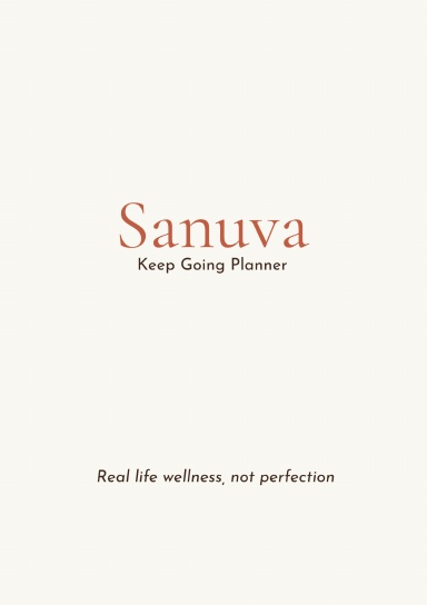 Sanuva Keep Going Planner