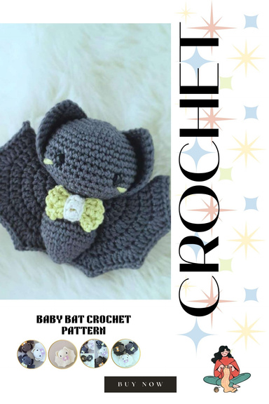 Baby Bat Crochet Pattern