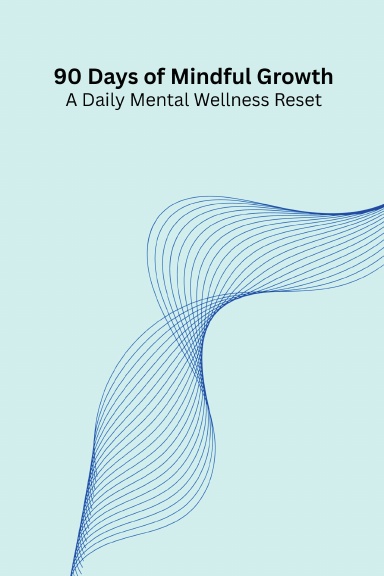 Light Blue Mindfulness Journal | Guided Spiral Notebook for Reflection & Wellness