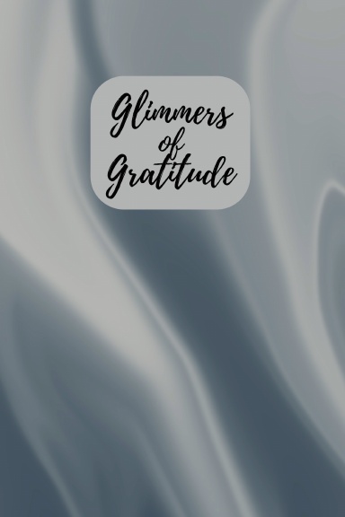 Grey Gratitude Journal | Guided Spiral Notebook for Reflection & Thankfulness