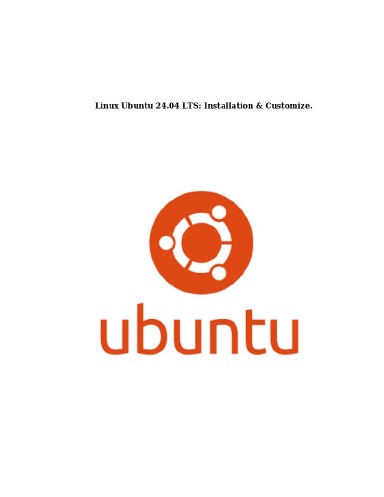 Linux Ubuntu 26.04 LTS: Installation & Customize.