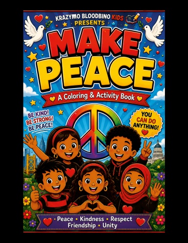 Make Peace Coloring & Activity Book