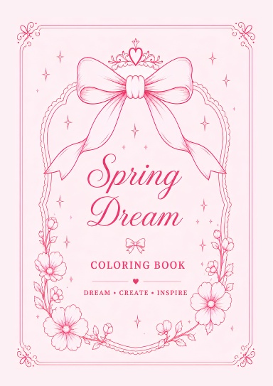 Spring Dream: Coloring Book
