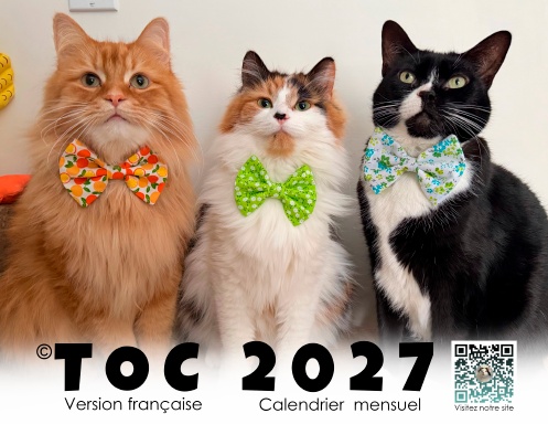 TOC Calendrier Mensuel 2027