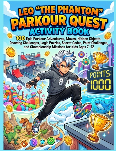 LEO "THE PHANTOM" PARKOUR QUEST ACTIVITY BOOK
