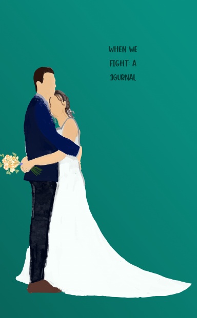 Couples Arguments Pocket Size Lined Journal Light Skin Tones