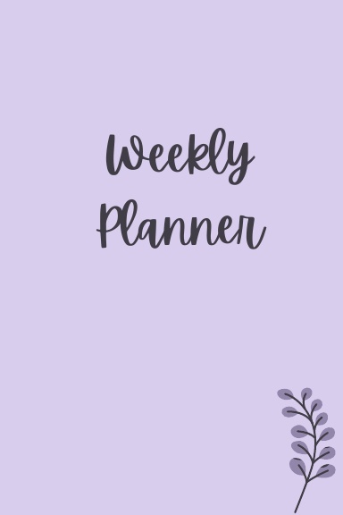 Weekly Planner