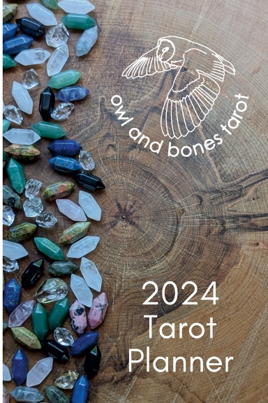 2024 Owl and Bones Tarot Planner 6x9 -- upgraded paper