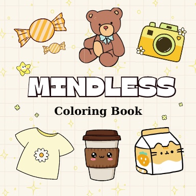 Mindless Coloring Book