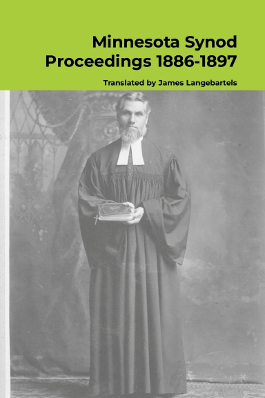 Minnesota Synod Proceedings 1886-1897