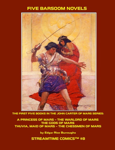 Five Barsoom Novels