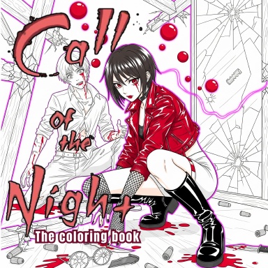K-Pop Anime Coloring Book