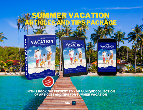 Summer vacation articles and tips package