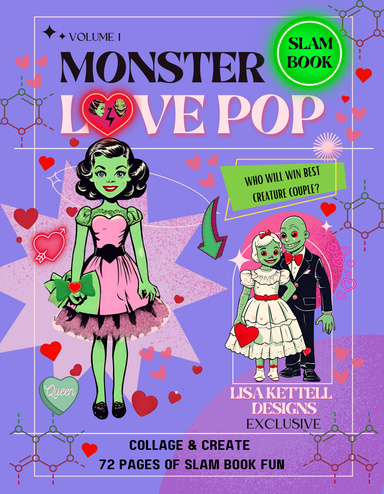 Monster Love Pop Slam Book