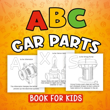 ABC Car Parts Alphabet Book for Kids