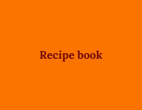 Recipe book