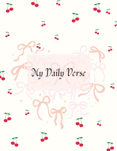 My daily verse journal