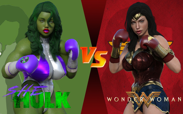 Super Heroine Fight Night