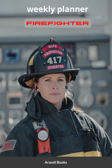 Weekly Planner: Firefighter