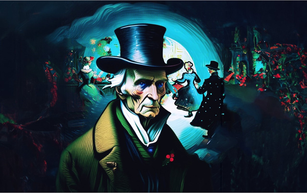 A very very Dicken's Christmas, by Kenneth Hayes