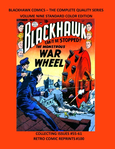 BLACKHAWK COMICS – THE COMPLETE QUALITY SERIES VOLUME NINE STANDARD COLOR EDITION