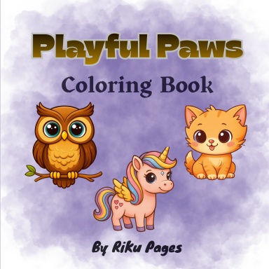 Playful Paws - Coloring Book