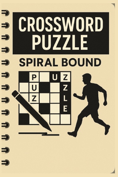 Crossword Puzzle Spiral Bound
