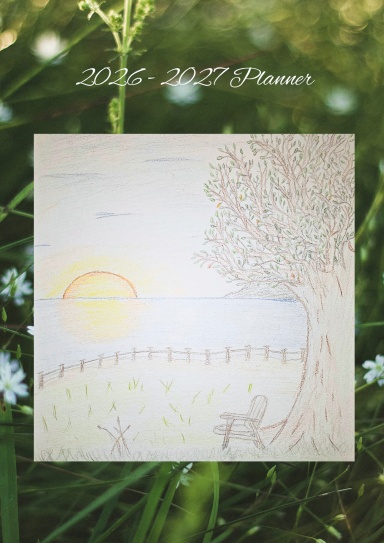 2 Year Planner - Sunset (Coiled Binder | Paperback)