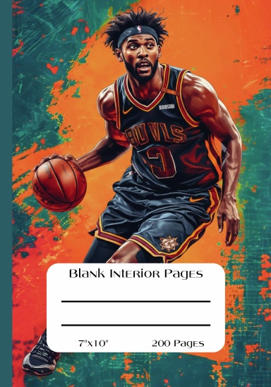 Blank Interior Pages, 7"x10",200 Pages