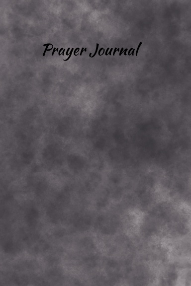 Dark Grey Prayer Journal