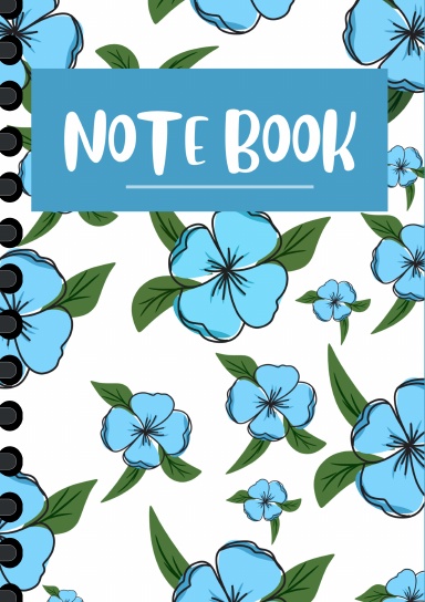Cute Floral Notebook