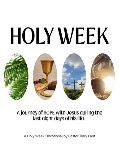 Holy Week Devotional Book