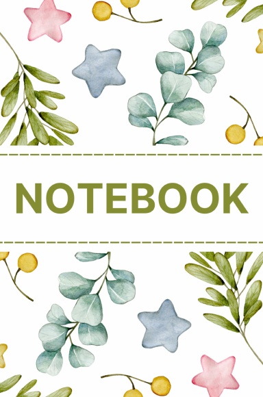 Multi-Coloured Design Notebook