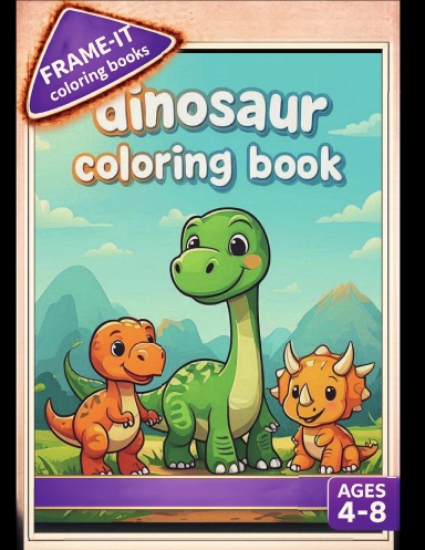 Dinosaur Coloring Book