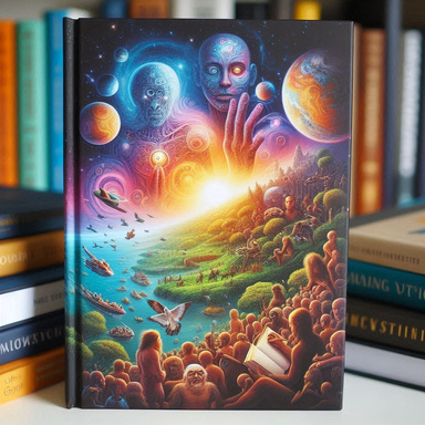 A book covering the emotions of humanity, history, and existence