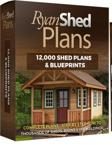 diy woodworking 12,000 shed plans & Blueprint