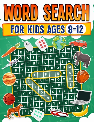 Word Search For Kids Ages 8-12