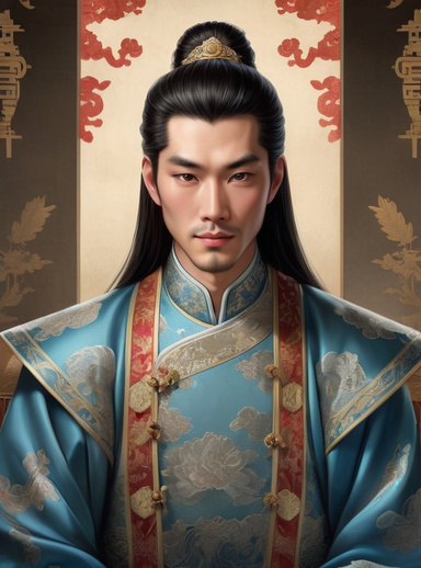 Chinese Prince Full of Pride and Honor