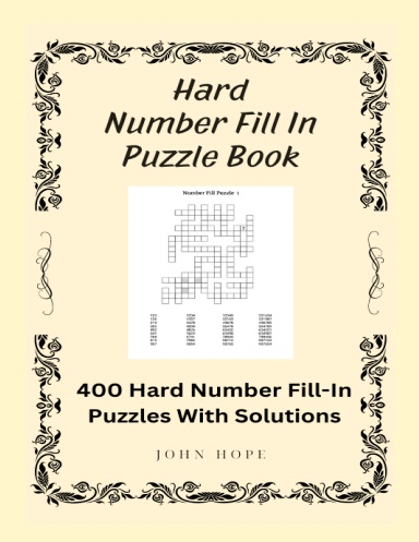 Number Fill-In Puzzles